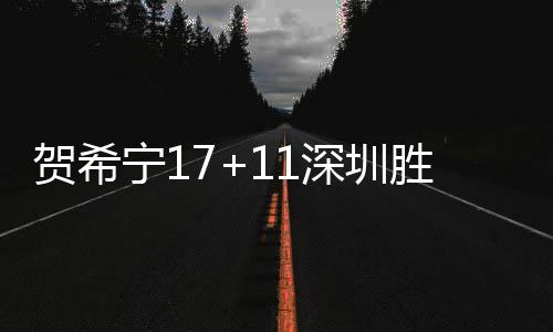 贺希宁17+11深圳胜广厦 邹阳24+10福建负山东